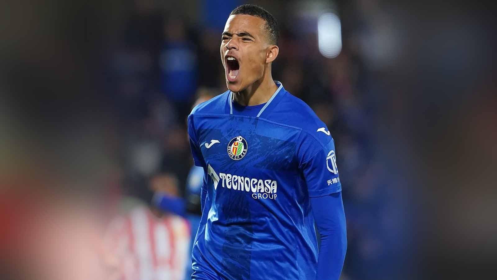 Pemain Getafe CF, Mason Greenwood. (Foto: ig@getafecf)