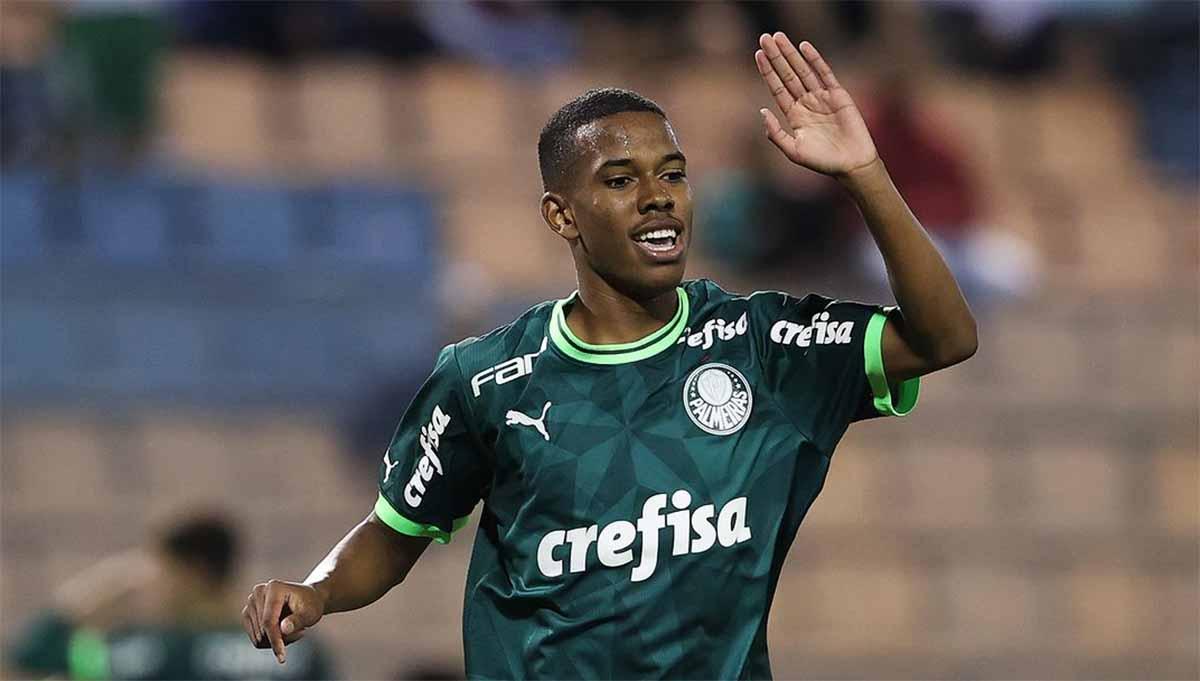 Profil Estevao Willian, pemain muda Palmeiras yang belum lama ini dikaitkan dengan Manchester United.