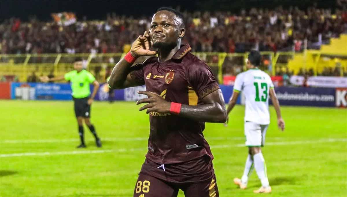 Striker PSM Makassar, Victor Mansaray. (Foto: ig@psm_makassar)