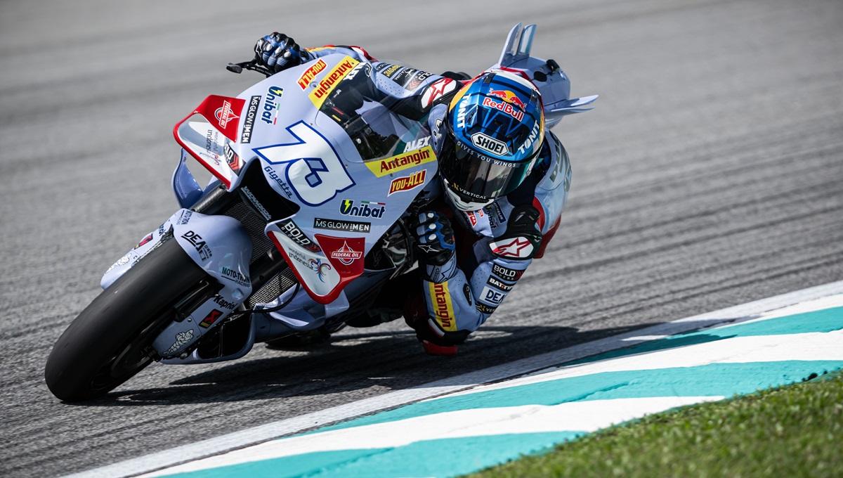 Pembalap MotoGP dari Team Gresini Racing, Alex Marquez.