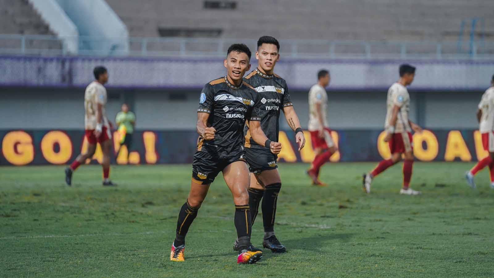 Pertandingan antara Dewa United vs Bali United pada pekan ke-21 laga Liga 1 2023 di Stadion Indomilk Arena (Tangerang), (08/12/23). (Foto: MO Dewa United)