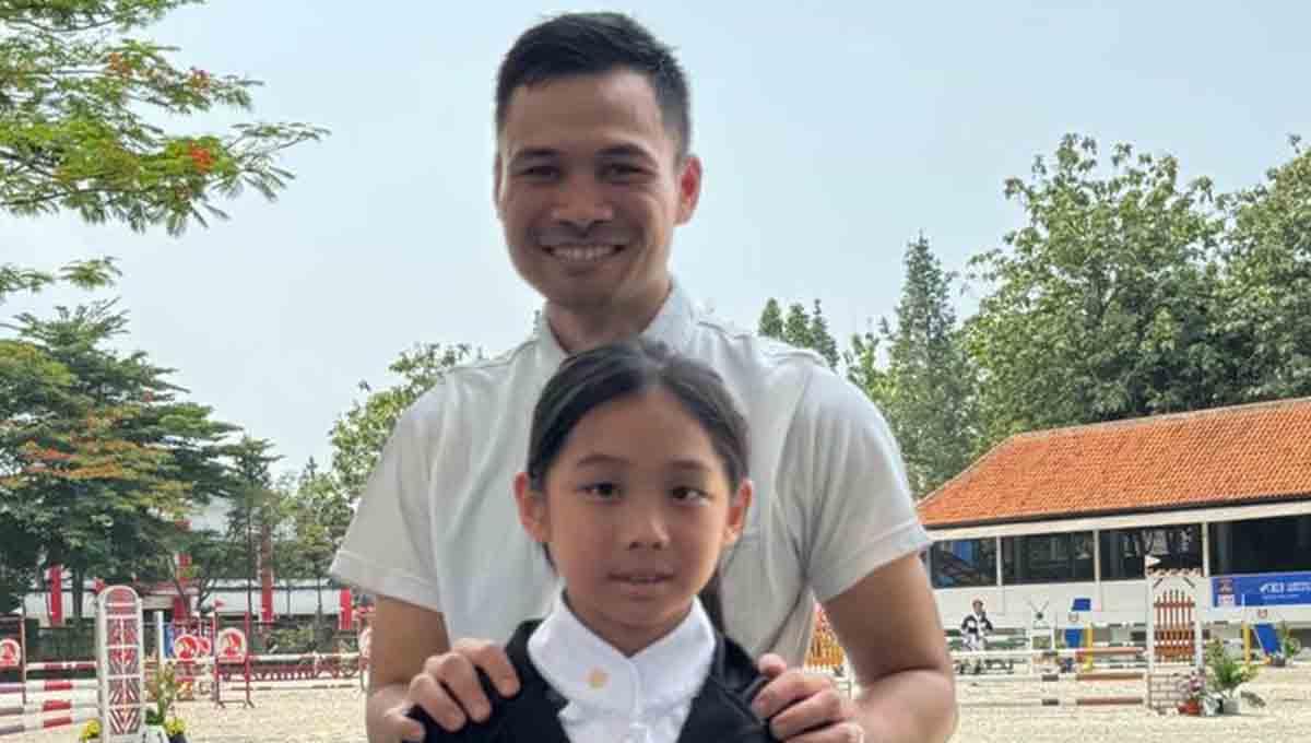 Atlet muda berkuda Indonesia, Narantraya Jeihan Widjaya.
