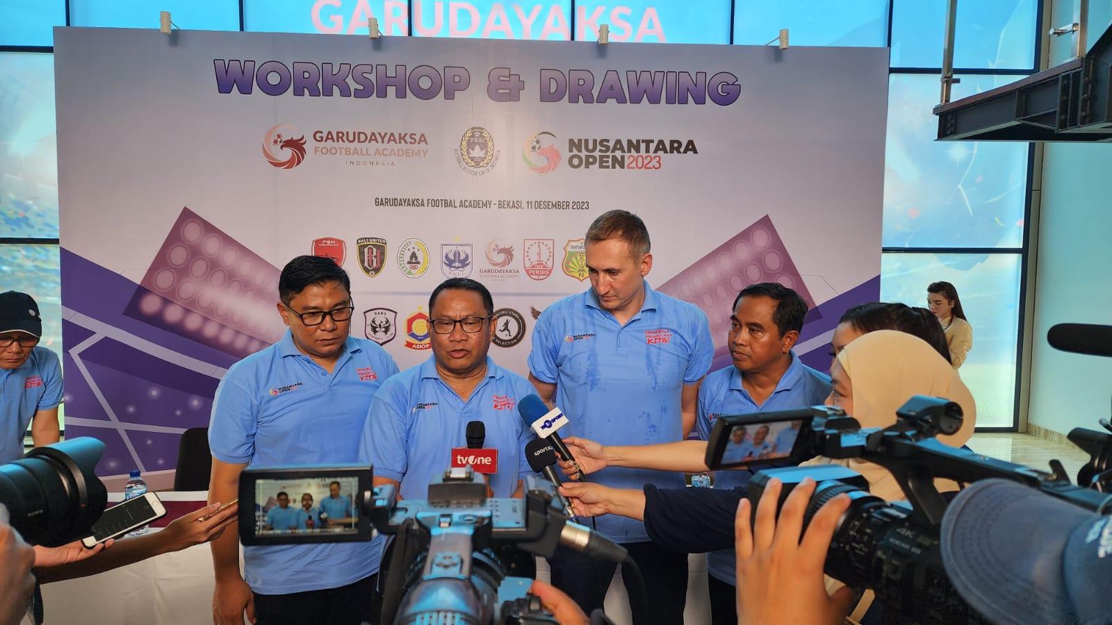 Laga Persib Bandung melawan RANS Nusantara FC menjadi pembuka turnamen Nusantara Open 2023. Turnamen ini direncanakan dibuka langsung oleh Prabow Subianto dan juga Erick Thohir. - INDOSPORT