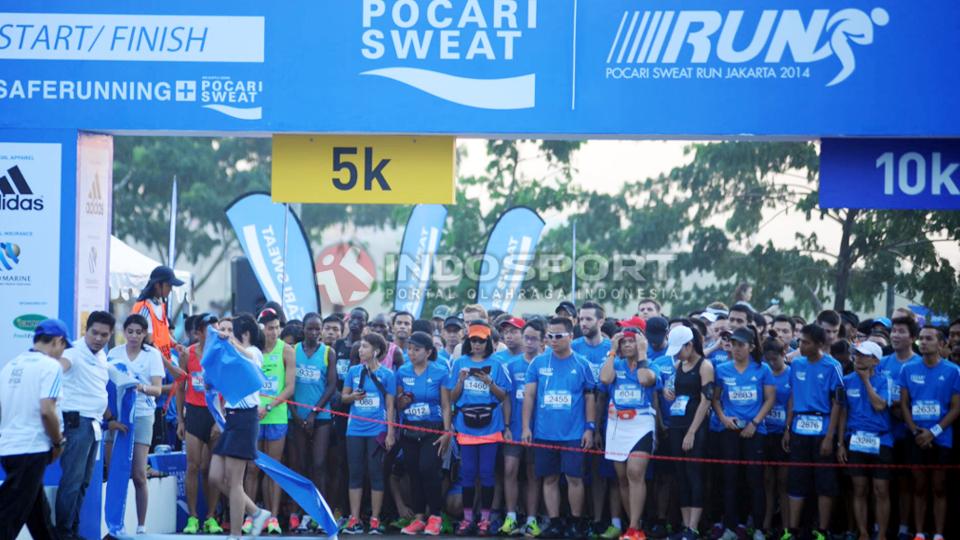 Guna menjaga kesehatan dan ritme olahraga selama pandemi, PT Amerta Indah Otsuka menggelar terobosan anyar, yakni Pocari Sweat Run Virtual 2020 pada 16 Agustus mendatang. - INDOSPORT