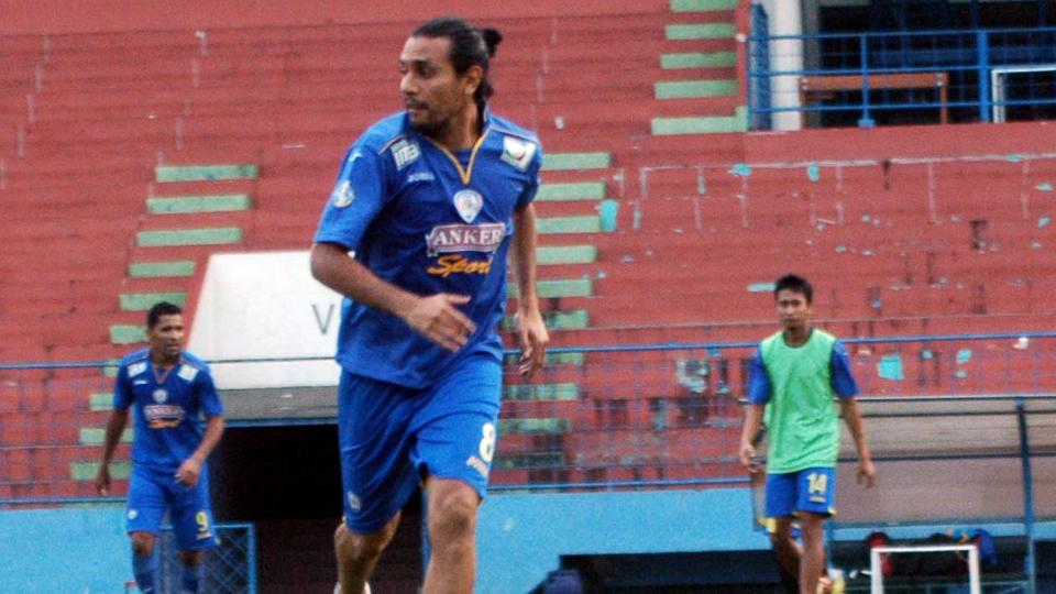 Gustavo Lopez (Arema Cronus) Copyright: Ardiyansyah/INDOSPORT