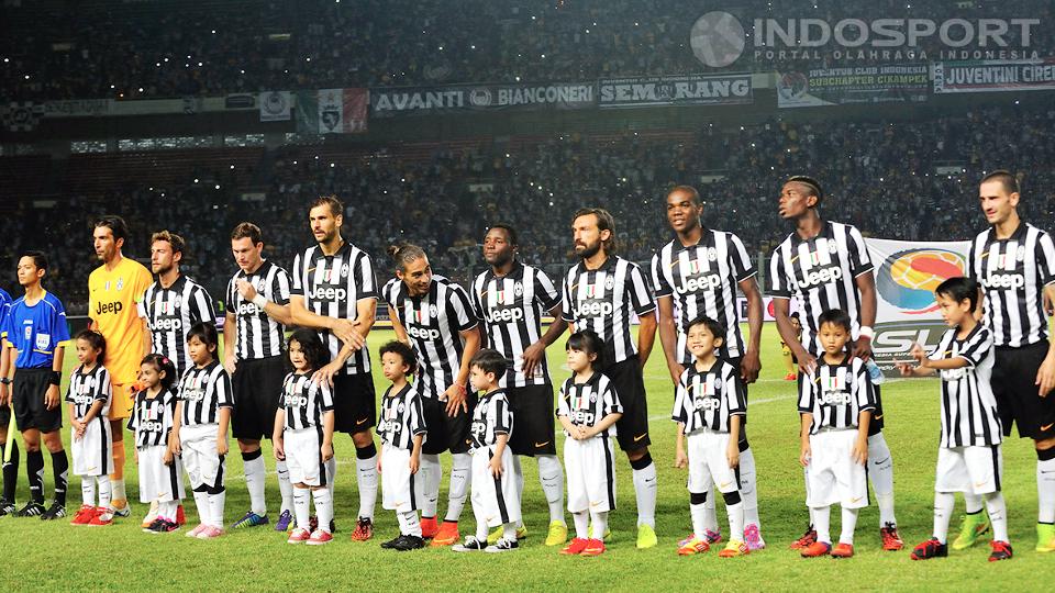Juventus siap menghadapi ISL Star di Stadion Utama Gelora Bung Karno, Rabu (06/08/14). 