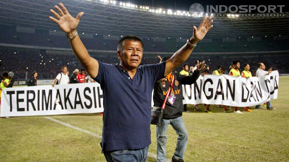 Benny Dollo (Pelatih Persija) Copyright: Herry Ibrahim/INDOSPORT