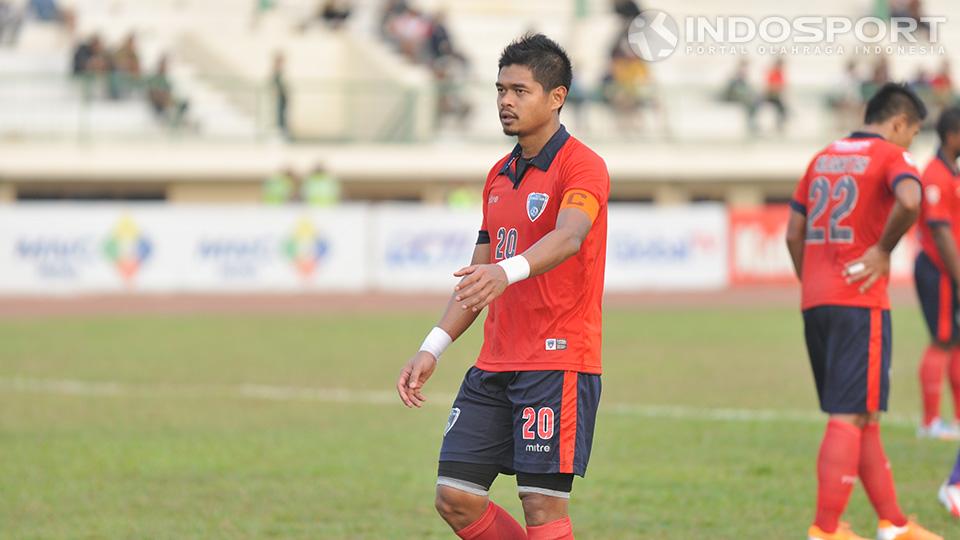 Bambang Pamungkas saat bergabung dengan PBR melawan Persita di stadion Singa Perbangsa (05/0914). Copyright: Ratno Prasetyo/ INDOSPORT