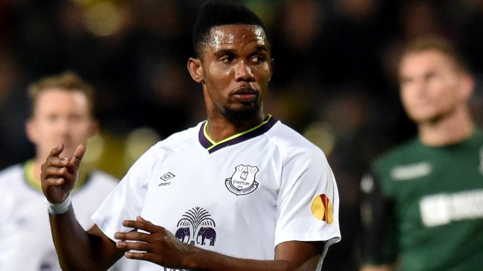 Samuel Etoo (Everton) Copyright: UEFA