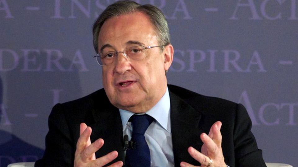 Florentino Perez berani tantang UEFA dan FIFA dengan menyebut pemain di Liga Super Eropa bisa ikut pentas Piala Dunia versinya kelak.