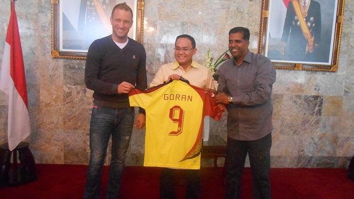 Goran Ljubojevic absen dalam lawatan Sriwijaya FC ke Gresik, Minggu (08/03/15).