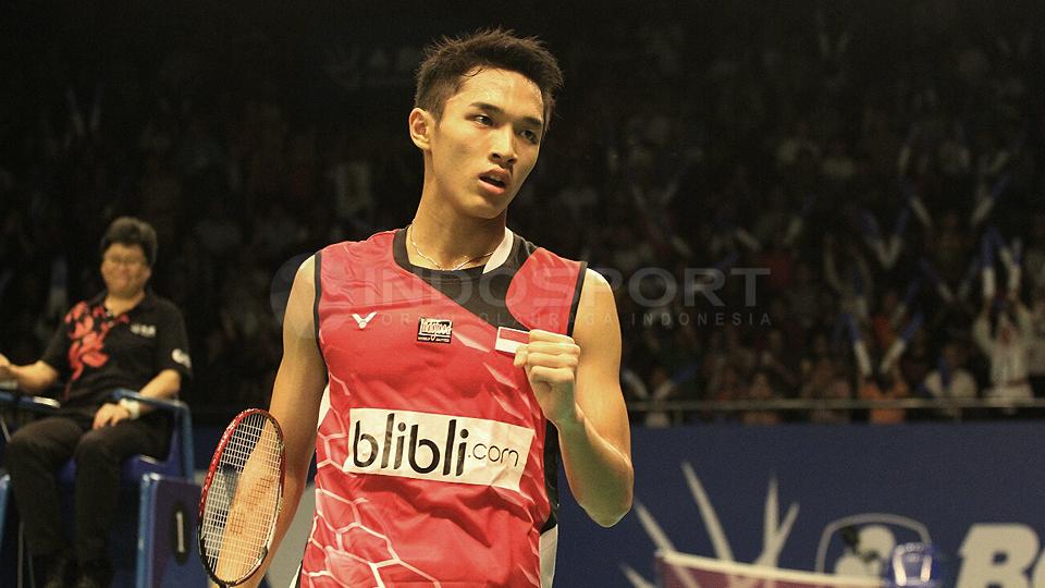 Jonatan%20Christie%20lolos%20ke%20babak%20perempatfinal%20BCA%20Indonesia%20Open%20Super%20Series%20Premier%202015%20usai%20mengalahkan%20Lee%20Hyun-il%2C%20Kamis%20%2804%2F06%2F15%29.