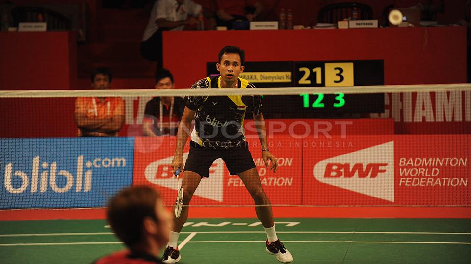 Salah satu legenda bulutangkis tunggal putra Indonesia, Dionysius Hayom Rumbaka.