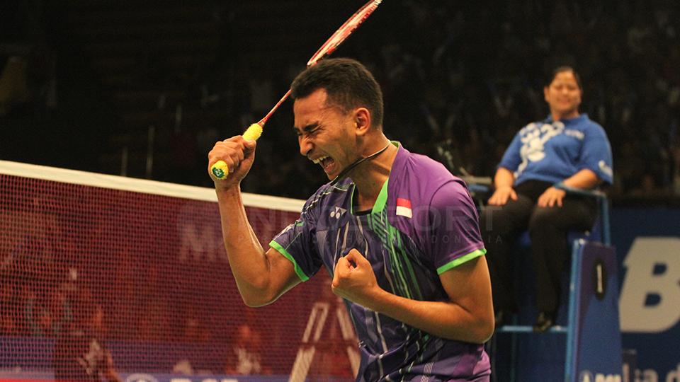 Tunggal putra Indonesia, Tommy Sugiarto. - INDOSPORT