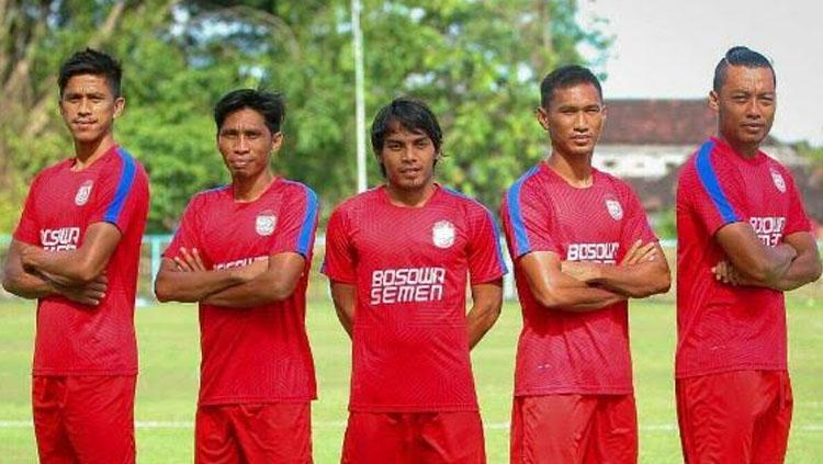 5 Kapten PSM Makassar, Hamka Hamzah, Ardan Aras, Syamsul Haeruddin, Rasyid Bakrie, dan Zulkifli Syukur. Copyright: psmmakassar.co.id