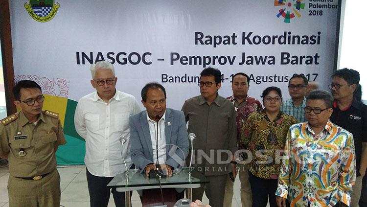 INASGOC Gelar Rakor di Jabar Copyright: Muhammad Ginanjar/Indosport.com