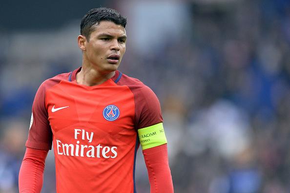 Thiago Silva, bek tengah dan kapten PSG. Copyright: INDOSPORT