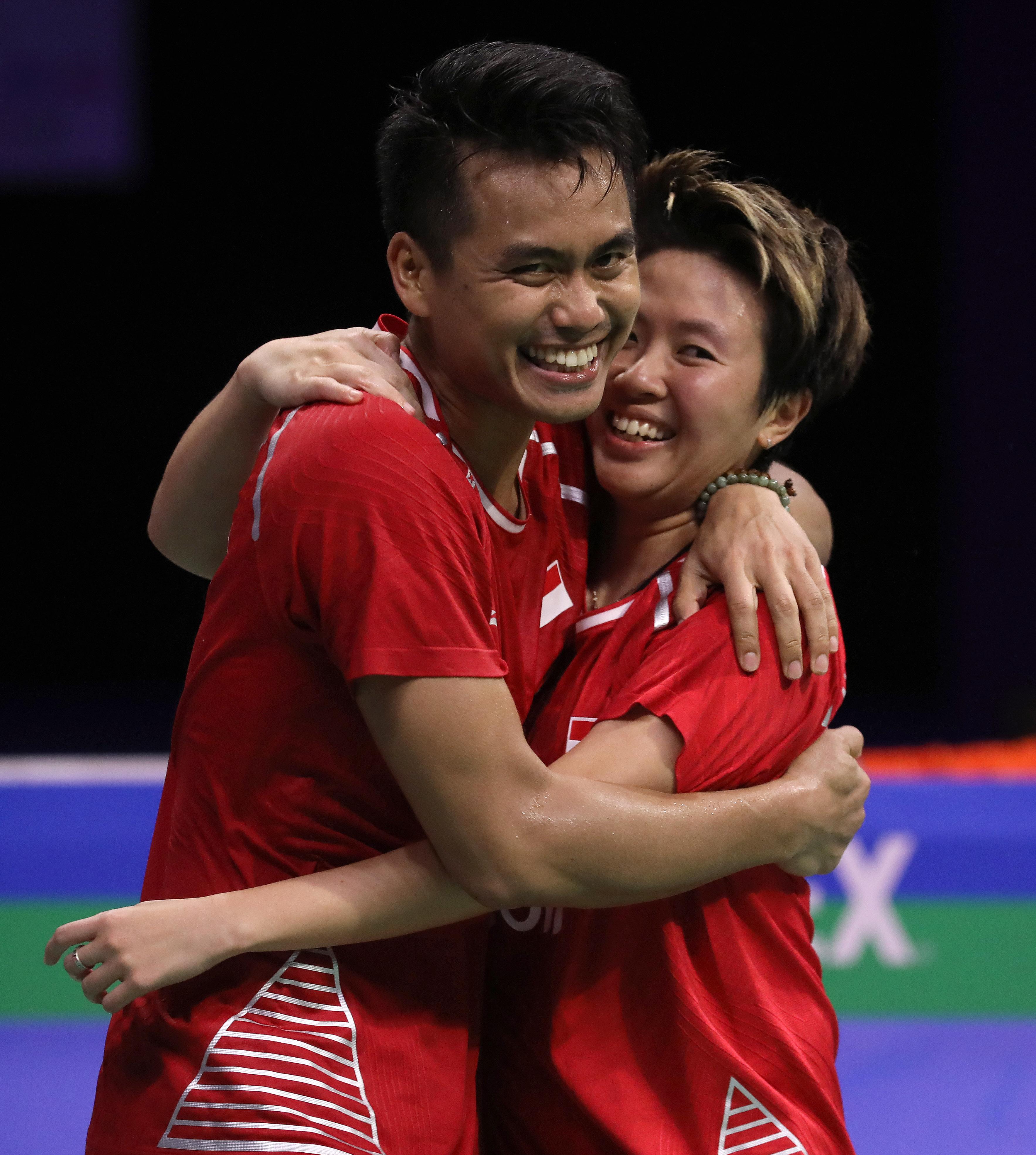 Tontowi/Liliyana, ganda campuran andalan Indonesia. Copyright: Humas PBSI