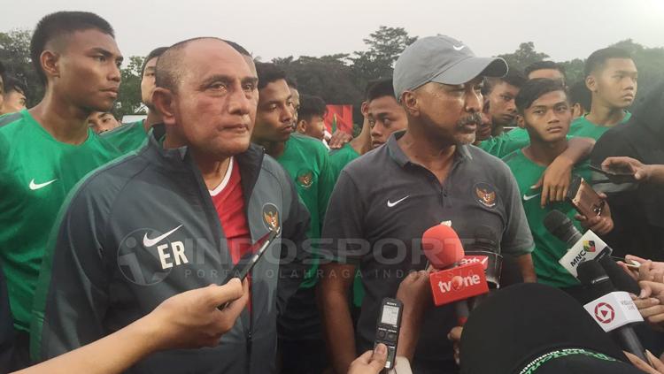 Ketua Umum PSSI, Edy Rahmaydi. Copyright: Muhammad Adiyaksa/INDOSPORT
