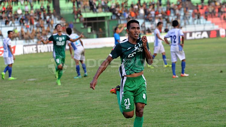 Pemain PSMS Medan. Copyright: INDOSPORT/Kesuma Ramadhan