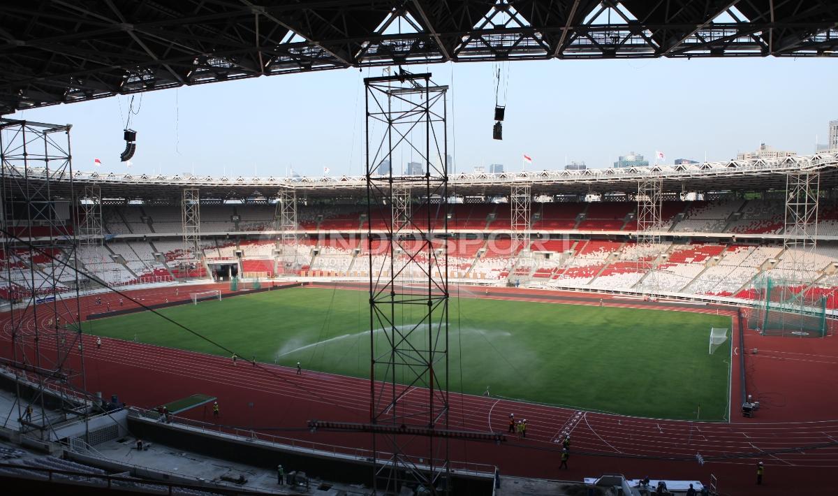 Renovasi SUGBK sudah mencapai 91 persen Copyright: Herry Ibrahim/Indosport.com