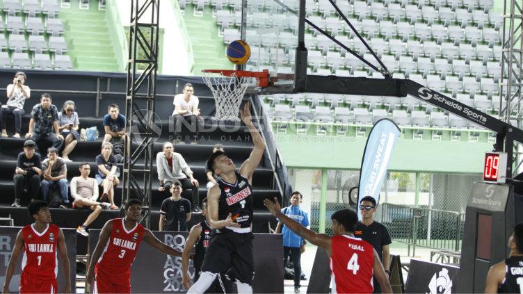 Indonesia versus Srilanka. Copyright: INDOSPORT/Abdurrahman.R
