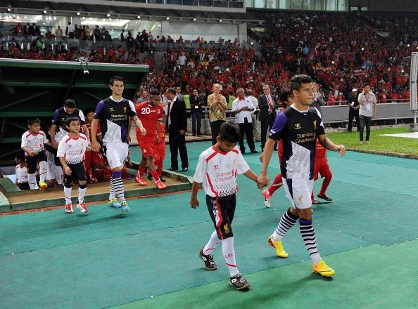 Coutinho saat bermain melawan Timnas Indonesia Copyright: INDOSPORT