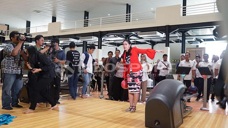 Komisi X DPR RI melakukan kunjungan ke Jakabaring Sport City Copyright: Muhammad Effendi/INDOSPORT