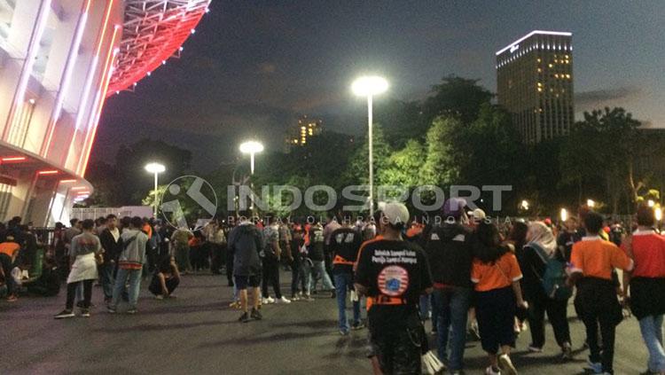 Jakmania Copyright: Lanjar Wiratri/INDOSPORT