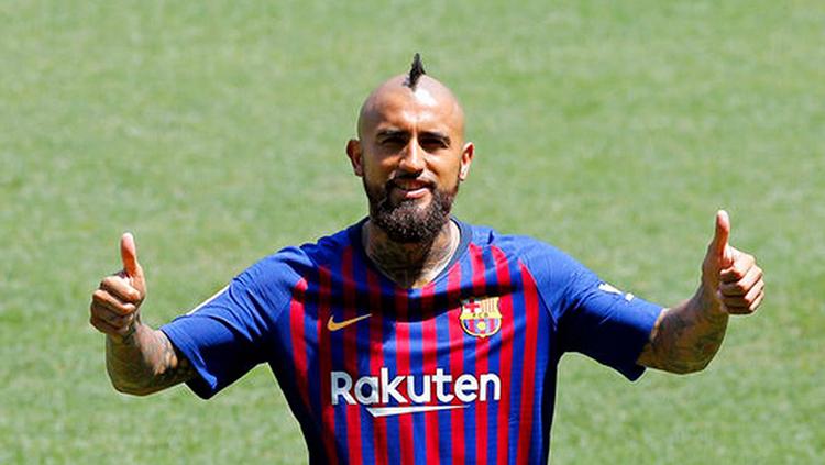Arturo Vidal gabung Barcelona Copyright: Getty Images