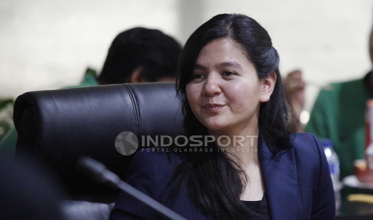 Sekjen PSSI, Ratu Tisha Destria. Copyright: Herry Ibrahim/INDOSPORT
