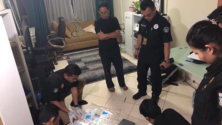 Penggeledahan dan penyitaan di kediaman/apartemen Joko Driyono Copyright: Satgas Anti Mafia Bola
