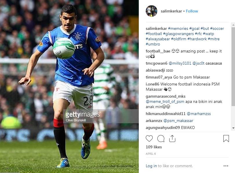 Akuan instagram milik Salim Kerkar. Copyright: Salim Kerkar