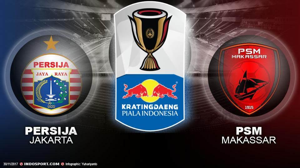 Final Kratingdaeng Piala Indonesia 2018/19: Persija Jakarta vs PSM Makassar Copyright: INDOSPORT.COM