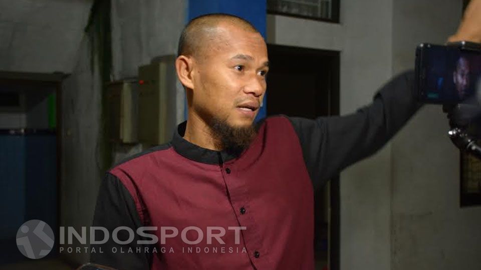 Supardi Nasir, pemain Persib Bandung. Copyright: © Ginanjar/INDOSPORT