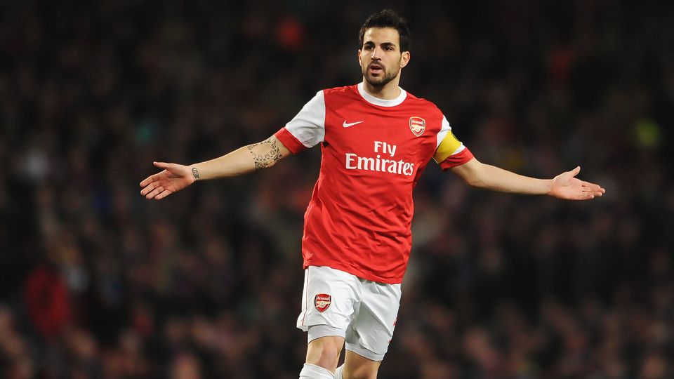 Cesc Fabregas semasa di Arsenal. Copyright: © INTERNET