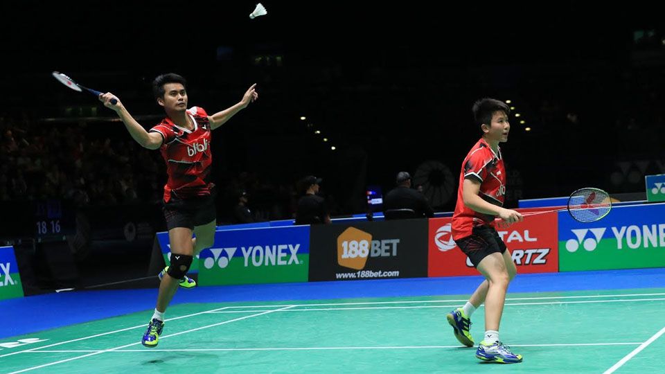 Tontowi Ahmad dan Liliyana Natsir. Copyright: &copy; HUMAS PBSI/INDOSPORT