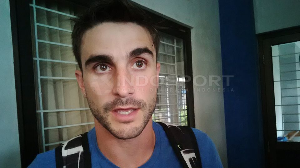 Robertino Pugliara tetap senang bisa bergabung dengan Persib Bandung, meski pernah ditolak pada 2007. Copyright: &copy; Ginanjar/INDOSPORT
