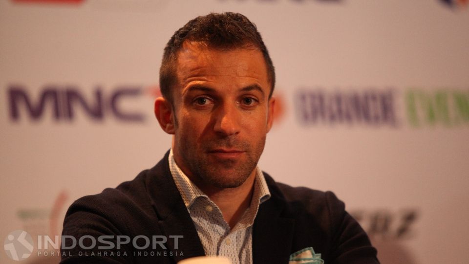 Legenda Juventus dan Italia, Alessandro Del Piero. Copyright: © Herry Ibrahim/INDOSPORT