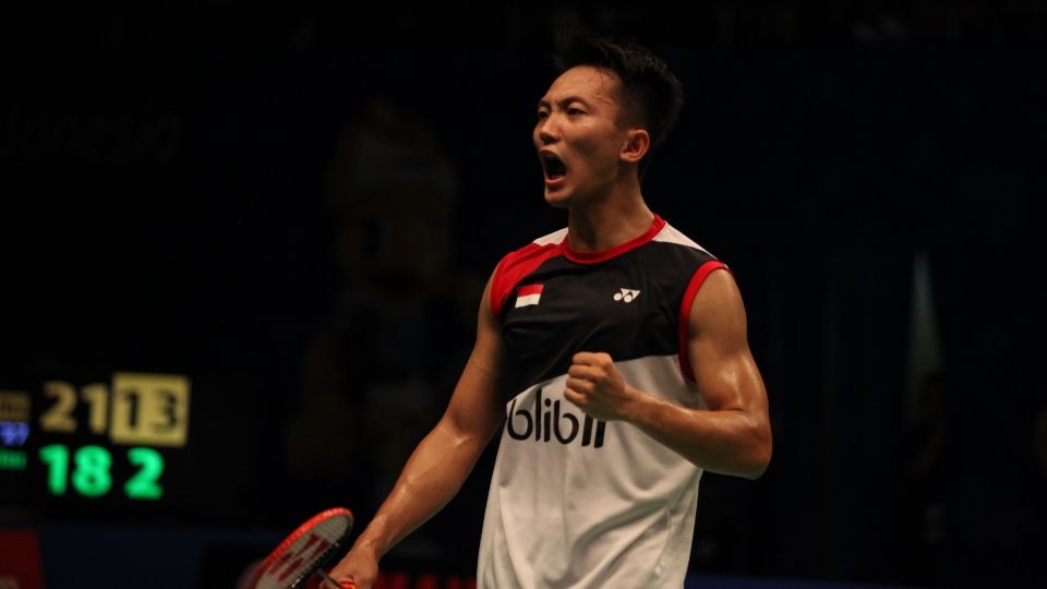 Aksi Ihsan Maulana Mustofa di ajang Indonesia Open 2016. Copyright: &copy; Herry Ibrahim/INDOSPORT