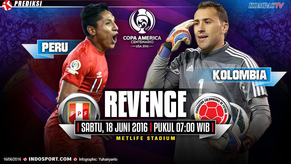 Prediksi Peru Vs Kolombia Tuntaskan Dendam Kesumat Indosport