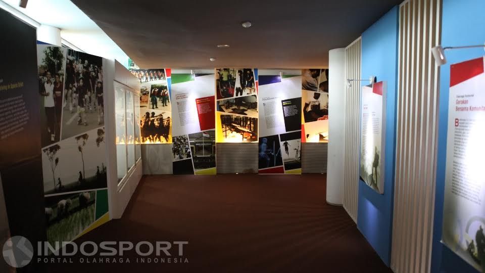 Tampilan dalam Museum Olahrara Nasional. Copyright: © Herry Ibrahim/INDOSPORT