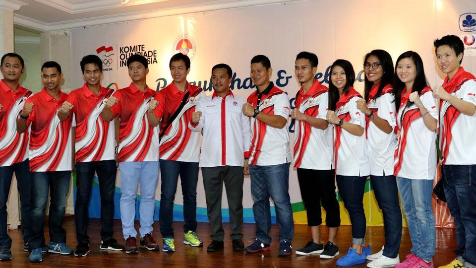 Tim Olimpiade bulutangkis Indonesia akan terbang Copyright: © 