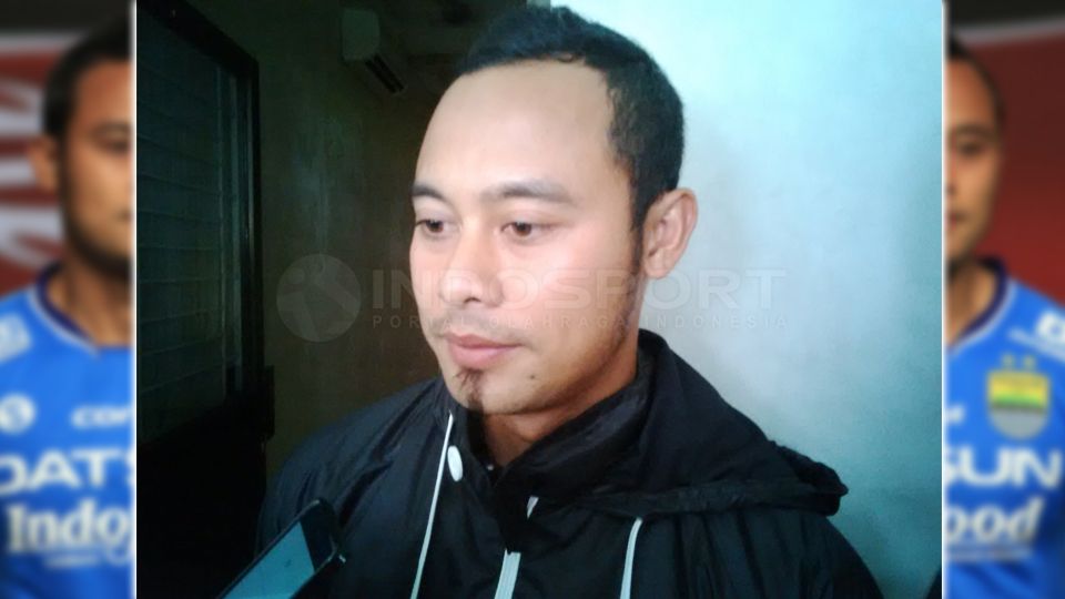 Atep berharap Persija kembali tampil buruk saat bermain di Bandung. Copyright: &copy; Ginanjar/INDOSPORT