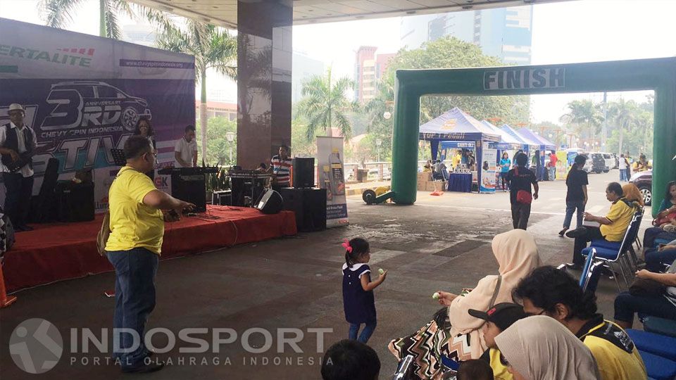 Komunitas Chevy Spin Indonesia (CSI) gelar acara perayaan ulang tahun ketiga di MGK Kemayoran. Copyright: &copy; Farah Hanifati/INDOSPORT