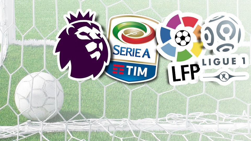 Logo Liga Top Eropa. Copyright: © INDOSPORT
