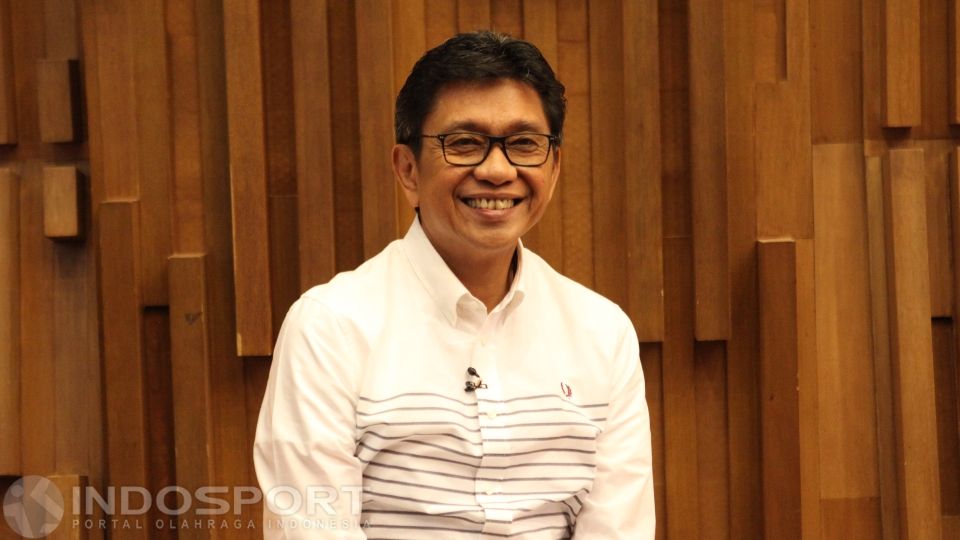Calon Ketua Umum PSSI Periode 2016-2020, Eddy Rumpoko. Copyright: © Herry Ibrahim/INDOSPORT