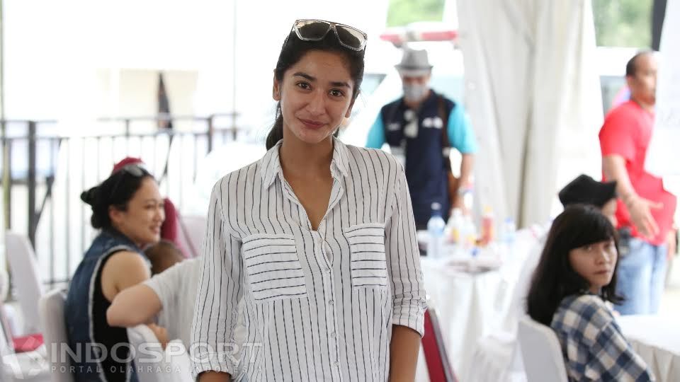 Fanny Ghassani, artis FTV yang dukung acara Tafisa 2016. Copyright: © Herry Ibrahim/INDOSPORT