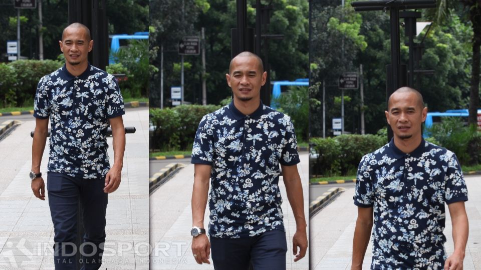 Eks penyerang Timnas Indonesia, Kurniawan Dwi Yulianto yang kini jadi calon ketua umum PSSI.  Copyright: &copy; Herry Ibrahim/INDOSPORT