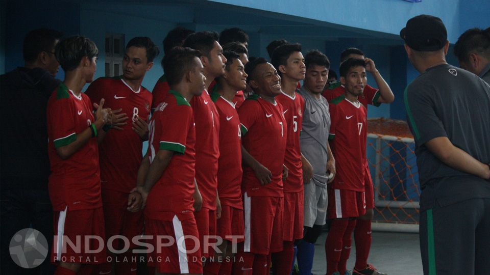 Pemusatan Latihan Timnas Futsal Indonesia di Surabaya Copyright: © Fajar Kristanto/INDOSPORT